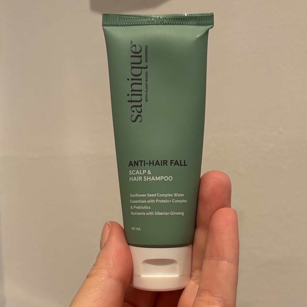 NWT Satinique Anti-Hair Fall Shampoo, Scalp & Hair Shampoo, 40 mL
